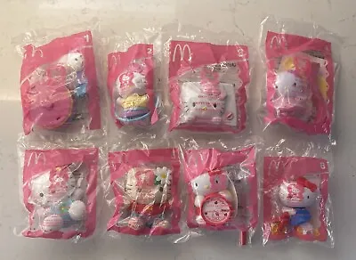 2004 McDonald’s Hello Kitty 30th Anniversary Happy Meal Full Set Of 8 Sealed • $50