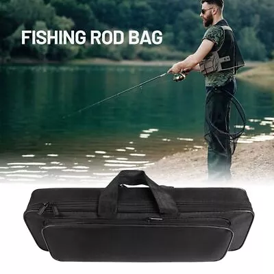 45cm/50cm/60cm Fishing Rod Bag Portable Folding Pole Tackle Cover Case Bag • $25.11