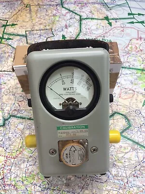 Bird 43- Thruline Wattmeter With Lots Of Elements And Cases. • £750