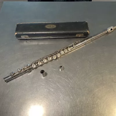 Vintage Pedler Premier Flute - Elkhart Indiana - In Original Case • $28