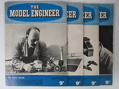 The Model Engineer Magazine Nov 1953 Lot Of 4 Steam Mechanical Engineering • $20