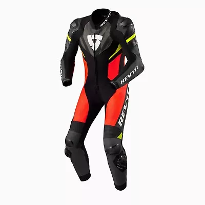 REV'IT! One Piece Hyperspeed Motorbike Racing Leather Suit All Size Available • $227.32