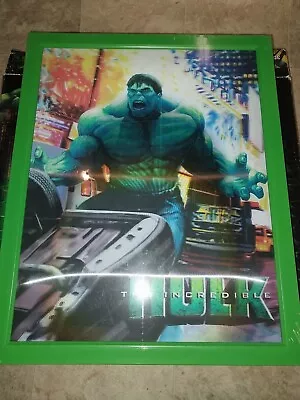 Marvel HULK Lighted 3d Sign Box Original Box Sign Shrink Wrapped- X-men Avengers • $24.95