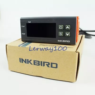 $19.99 • Buy ITC-1000F 12V Cooling Heating Digital Temperature Controller With Sensor C/F AU