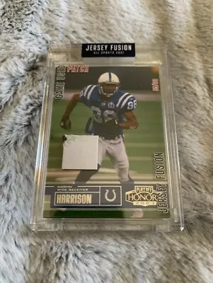 Marvin Harrison 2021 Jersey Fusion 2003 Card & Game Used Swatch Patch COA SP • $10