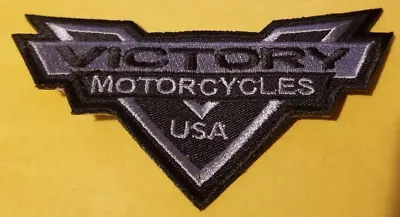 Victory Motorcycles Worldwide Shipping Embroidered Patch Approx. 2x3.5  • $7.60