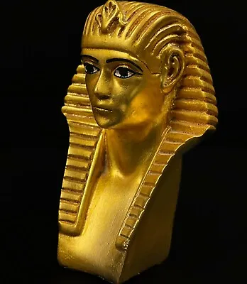 Unique Replica King Tutankhamun Mask The Powerful King With Gold Leaf • $164.50