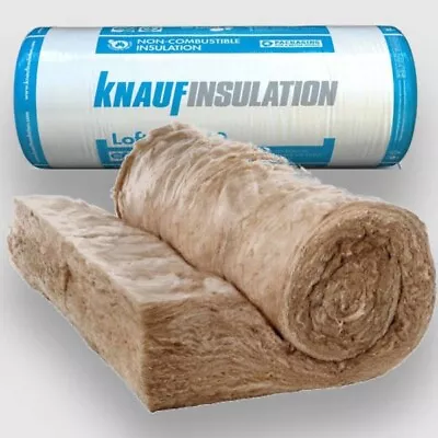 £34 • Buy Knauf Loft Insulation Roll Floor Roof 200mm Thick CONTACT FOR DELIVERY OR PICKUP