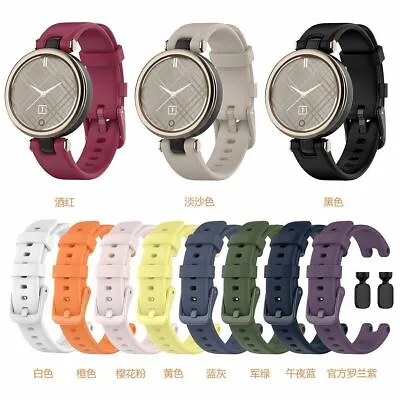 Women Replacement Silicone Wristband Watch Strap With Tool For Garmin Lily Watch • $13.16