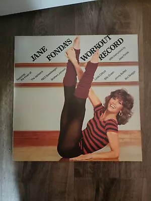 JANE FONDA’s Workout Record 2LP 1981 - Various Compilation - CX238054 * • $3.99