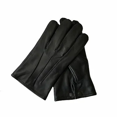 Men's Leather Costume Dress Gloves Unlined Medieval Formal Steampunk • $24.99
