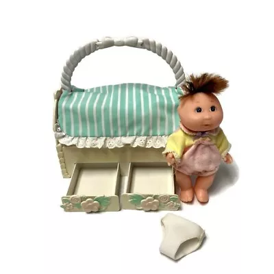 Cabbage Patch Kids Magic Nursery Crib/Playpen Travel Set Mini Doll • $24.99