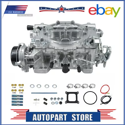 4 Barrel Marine Carburetor Replace Edelbrock 1406 Electric Choke Carb 600 CFM • $189.95