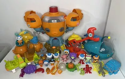 Octonauts Toys Bundle Octopod 7 X Gups  2x On The Go Pods 14x Figures Playset • £112.90