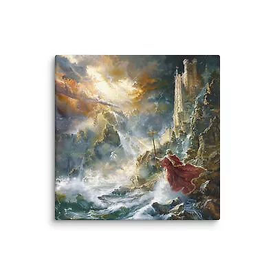 Christian Art - Canvas - Wall Art - Bible - Cool - God -  Redemption   • $36.95