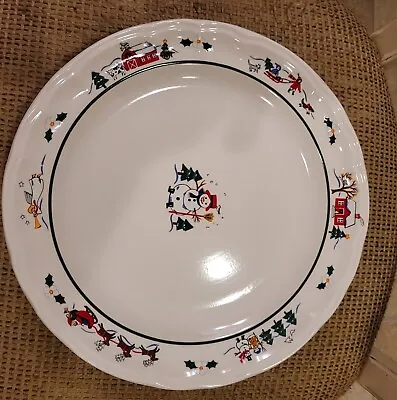 Phaltzgraff Vintage Frosty The Snowman Complete Dinner Service For 4 • $50