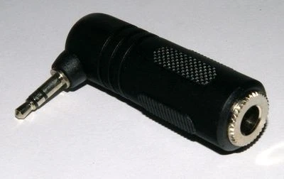 £2.65 • Buy 6.35mm (1/4 ) Stereo Jack Socket To Stereo 3.5mm Jack Plug Right Angled Adaptor