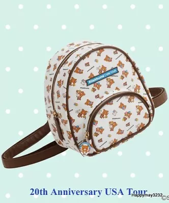 Rilakkuma  USA Tour 20th Anniversary San-X Backpack Bag Purse • $99.99