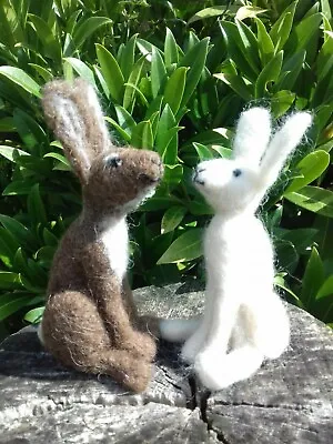 Hare Badger  & Fox Needle Felt Kit 100% British Wool  • £24