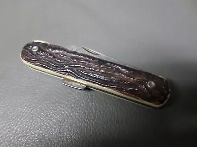$15 • Buy Vintage High Carbon Steel - U.s.a. Lockback Pocket Knife - Solid