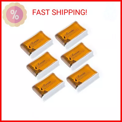 Rosin Violin Rosin [6 Pack] Cello Viola Rosin For Violin Bow Light Low Dust Re • $8.75