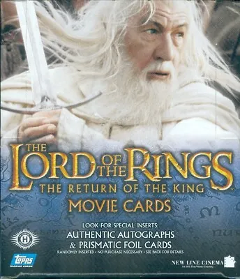 Lord Of The Rings Return Of The King Lot Of 36 Packs Unopened Packs From Topps • $9.99