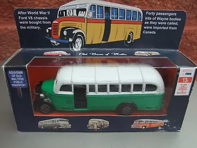 Bolero Dodge W Series Malta Bus 1:55 Scale - Various Liveries Available BOXED • £9.95