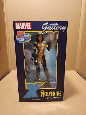 $45 • Buy X-23 Marvel Gallery Unmasked Wolverine 9 In. PVC Statue SDCC Exclusive