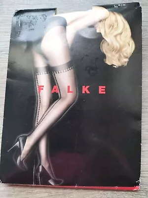 Falke Patterned Lily Tights  15 Denier -Size S/M -Size 1 • £16