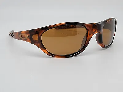 Oakley 03-136 Fives Gen 1 Tortoise Frame Gold Iridium Lens Sunglasses 51-16-130 • $175.99