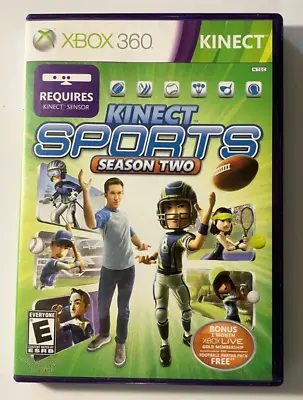 Kinect Sports - Season Two With Manual - 2011 Microsoft Xbox 360 Video Game • $3.99