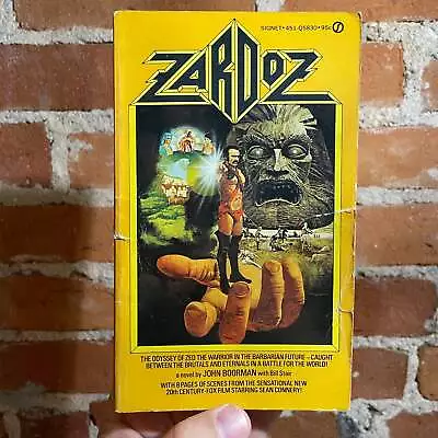 Zardoz - John Boorman - 1974 1st Printing Signet Paperback Edition - Super Rare! • $80