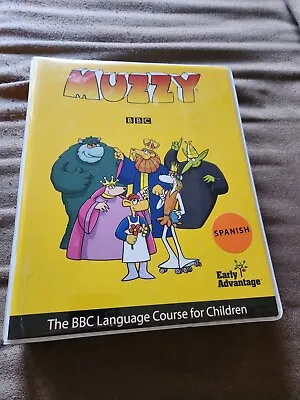 BBC Muzzy Early Advantage Spanish Course DVD Set 6 Discs 1 And Book • $24