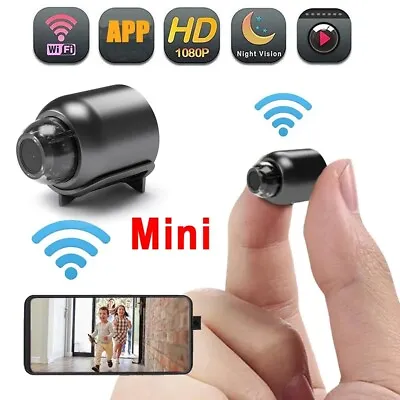 1080P HD Mini Camera WiFi Home Security Camcorder Micro Cam Monitor Night Vision • $18.04