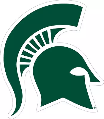 Michigan State University Spartan Logo Cornhole Decals / SET Of 2 • $27.95