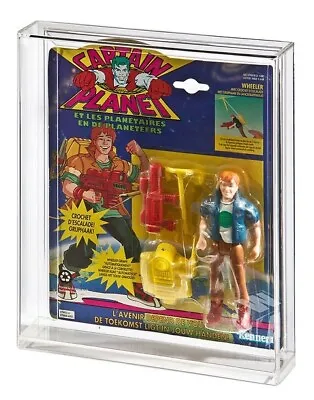 Kenner Captain Planet Action Figure Acrylic Display Case • $49.90