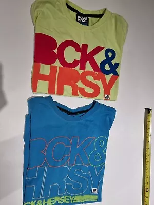 Mens / Youth Beck & Hersey T-Shirts Size Small • £4.99