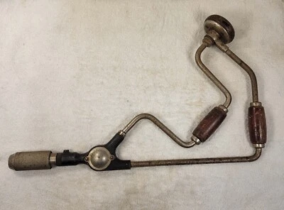 $54.99 • Buy Vintage Millers Falls Company No. 502 Brace Hand Drill Carpentry Tool 20  Long