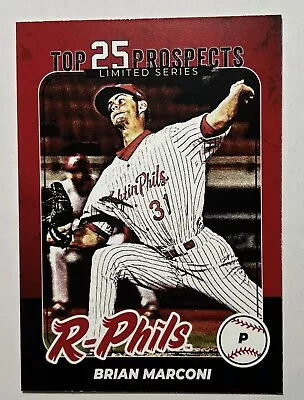 2022 Brian Marconi Minor League Rookie Card RC R-Phils Phillies Top Prospect  • $3.95