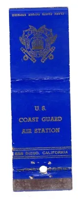 Matchbook: U.S. Coast Guard Air Station - San Diego California • $7.95