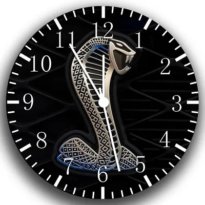 Cobra Mustang GT Frameless Borderless Wall Clock Nice For Gifts Or Decor W195 • $22.95