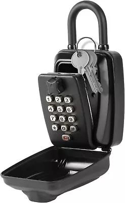 Password Key Lock Box Waterproof 12-Digit Combination Key Safe Hanging Storage • $22.99