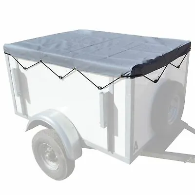 5' X 3' Ft (152x91cm) Trailer Cover With Elastic Cord Eyelets Erde Daxara TR231 • $74.82