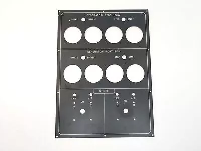 Custom 11X15 Boat Marine AC DC 11  X 15  Electrical Circuit Switch Breaker Panel • $39.95