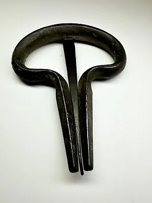 Vintage Mouth Harp Jaw Harp Cast Metal Musical Instrument J R Smyth. Broken • $10