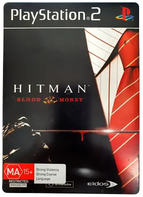 Hitman Blood Money Steelbook PS2 PAL *No Manual* • $34.90