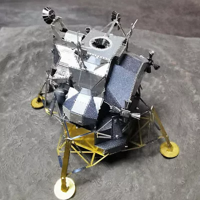 American Apollo Lunar Module Model + Lunar Tycho Crater Crater Model Toy • $75.99