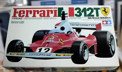 TAMIYA 1/12 Ferrari 312T 1975 F-1 Big Scale Series No.17 Vintage Plastic Model • £153.08