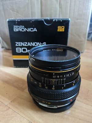 Zenza Bronica Zenzanon-S 80mm F2.8 For SQ SQ-B SQ-A SQ-Ai SQ-Am (8214722) • £89.99