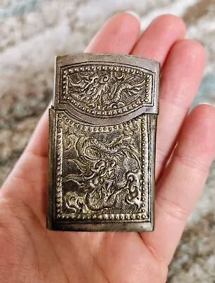 Vintage Dragon Design Match Case Holder • $15